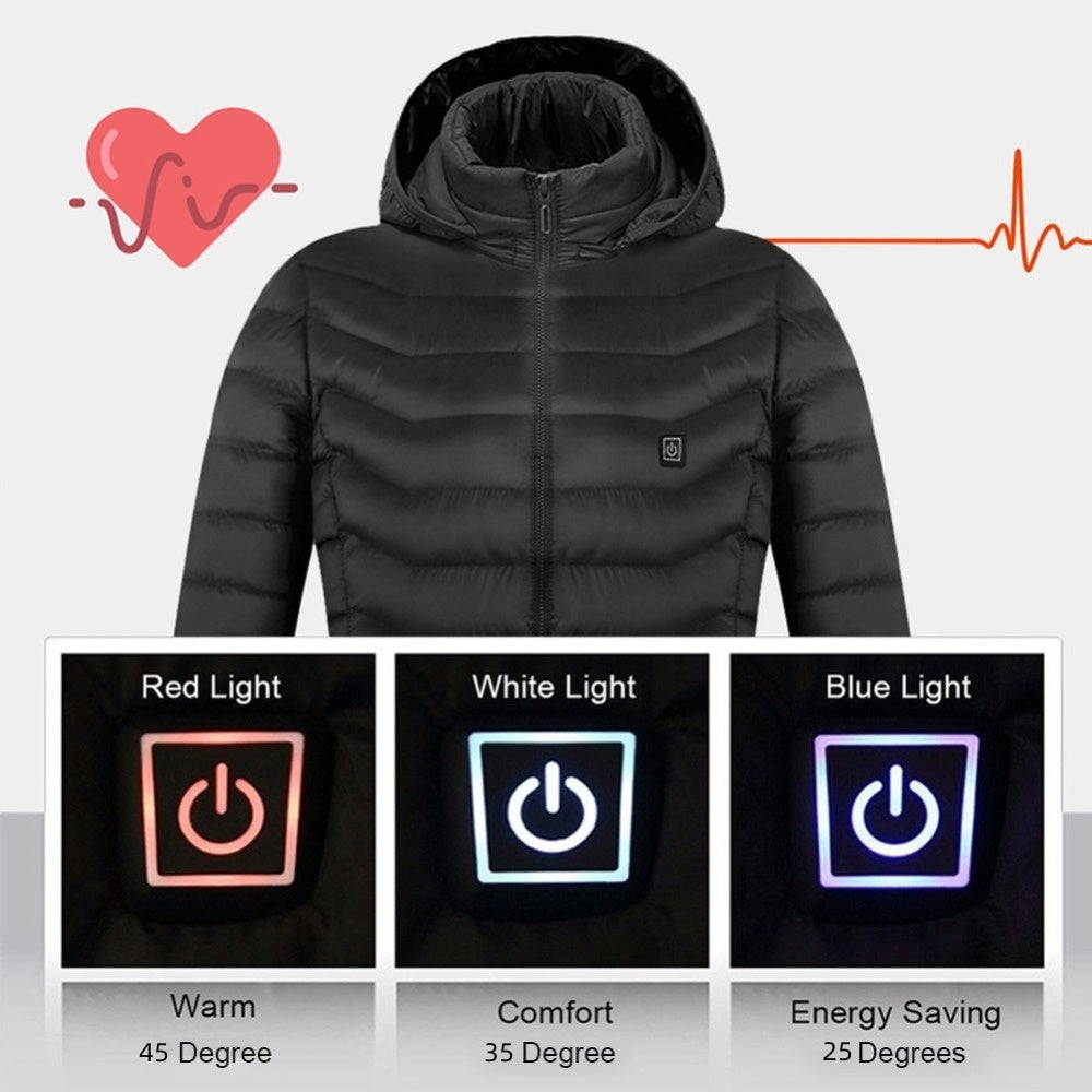 (Buy 1 get 2) New Heated Jacket Coat USB Electric