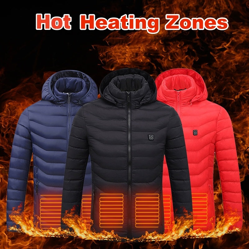 (Buy 1 get 2) New Heated Jacket Coat USB Electric