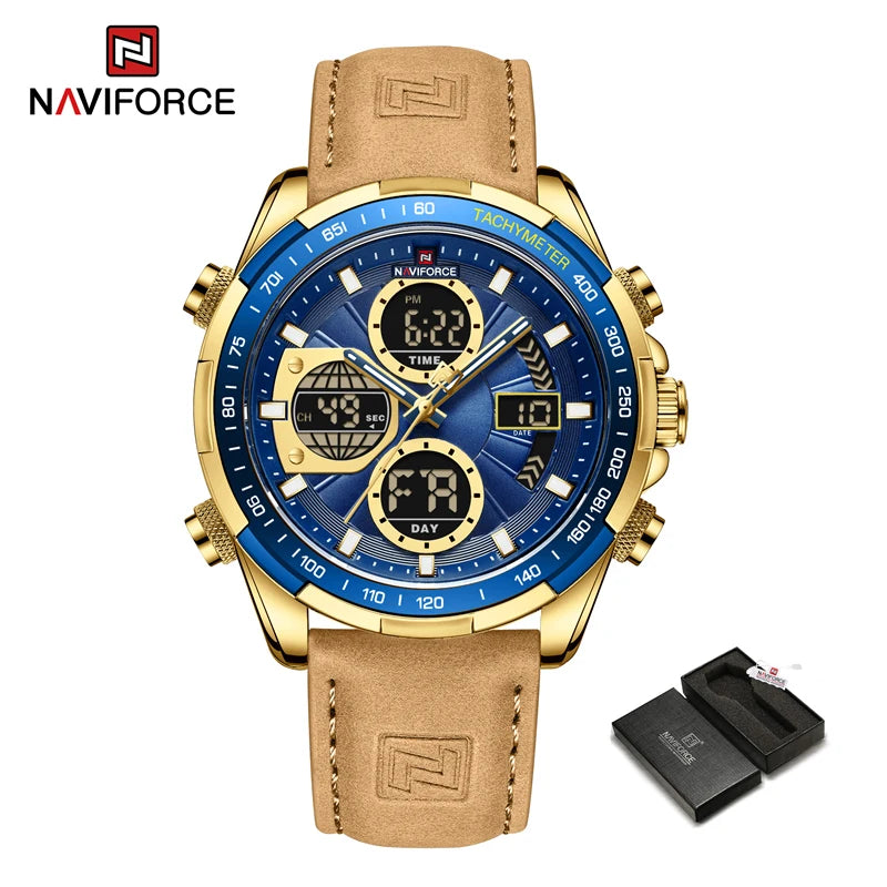 ZYREL NAVIFORCE - Commander Chronograph Military Sport Aesthetic with Executive Finish