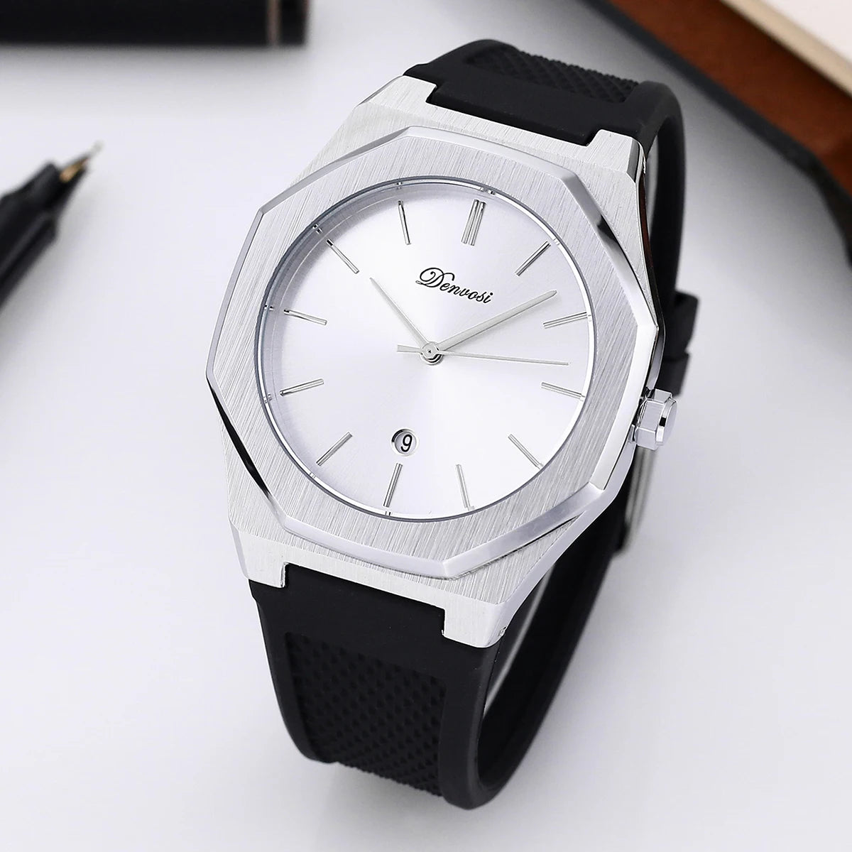 Stride Quartz: Waterproof Casual Watch for Men