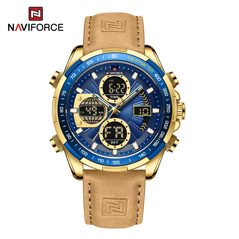 ZYREL NAVIFORCE - Commander Chronograph Military Sport Aesthetic with Executive Finish