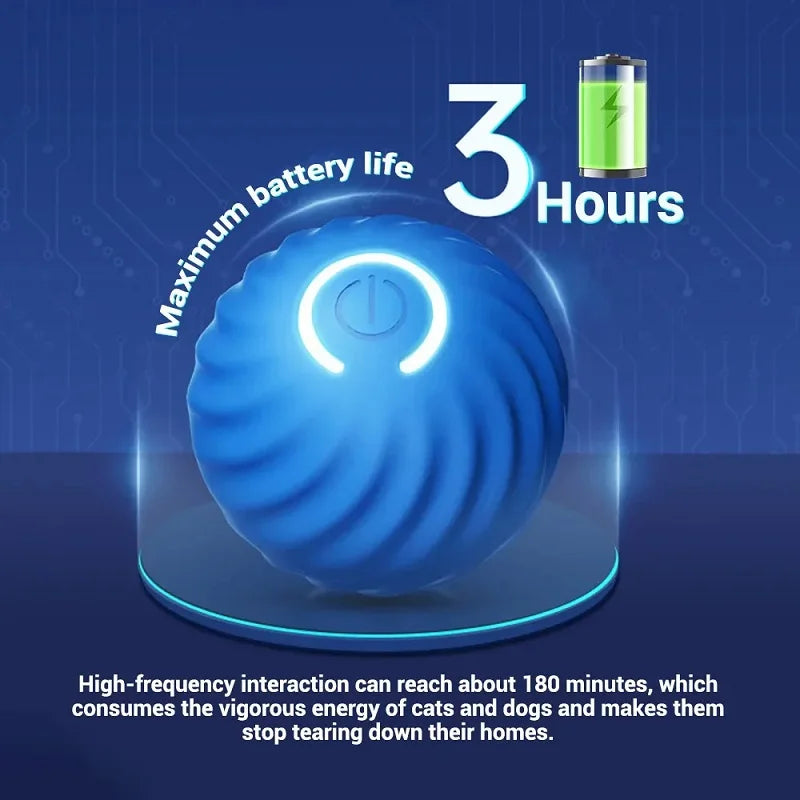 SmartBounce Pet Play Ball USB Automatic