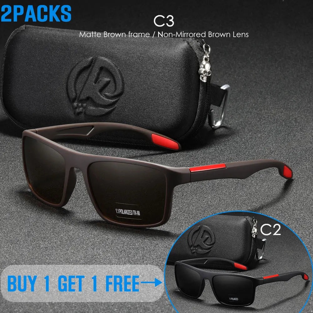 ZYREL KDEAM - Classic Retro Polarized Sunglasses UV400 Protection Unisex