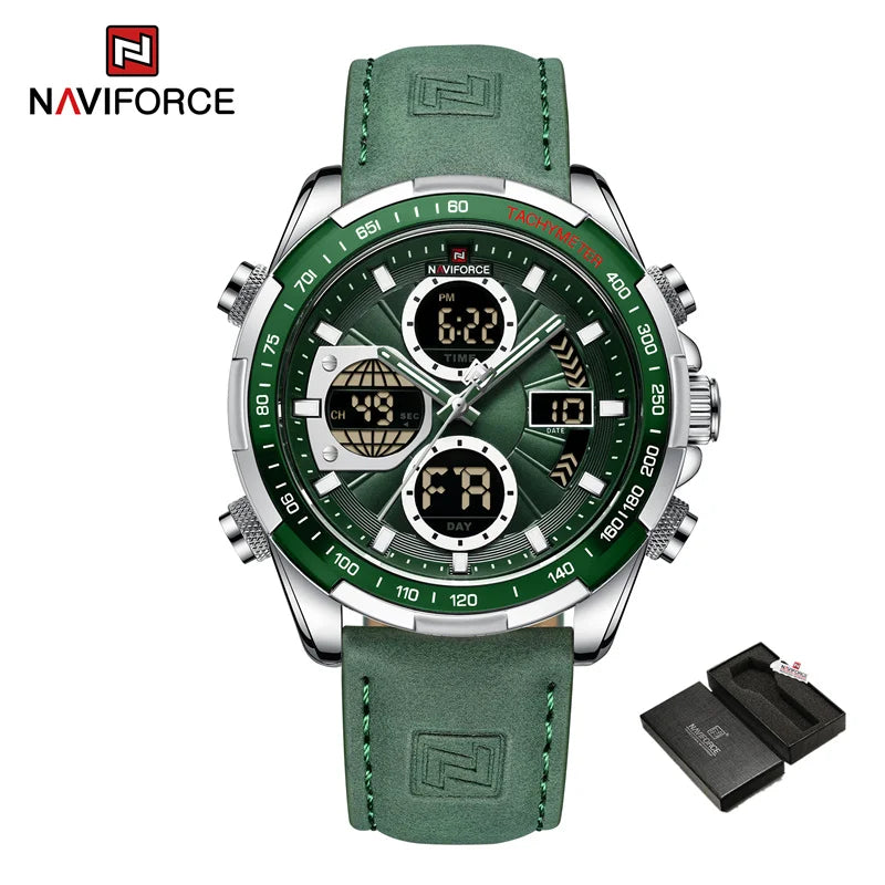 ZYREL NAVIFORCE - Commander Chronograph Military Sport Aesthetic with Executive Finish