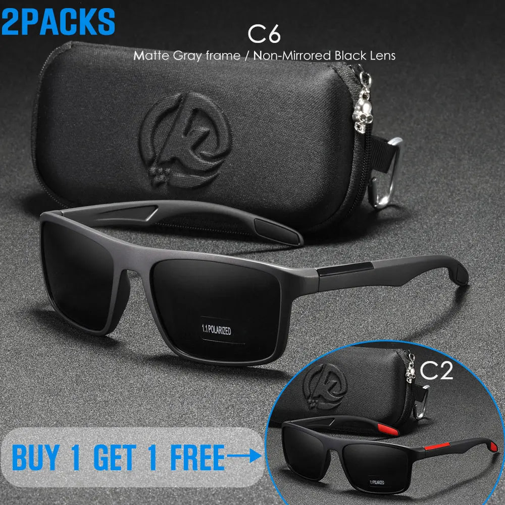 ZYREL KDEAM - Classic Retro Polarized Sunglasses UV400 Protection Unisex