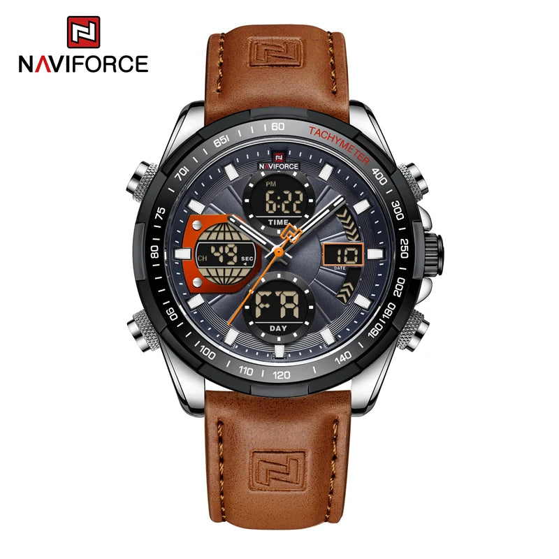 ZYREL NAVIFORCE - Commander Chronograph Military Sport Aesthetic with Executive Finish