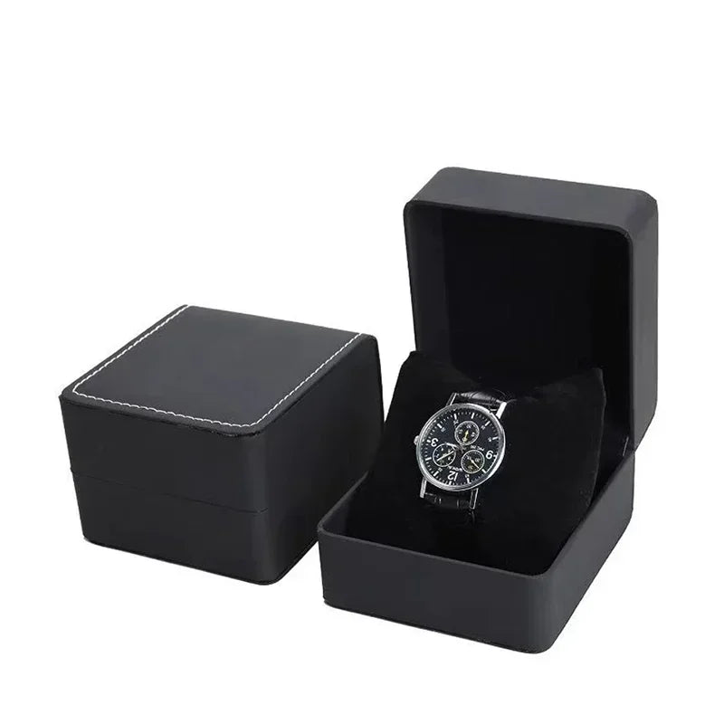 ZYREL - Premium Leather Watch Display Box PU