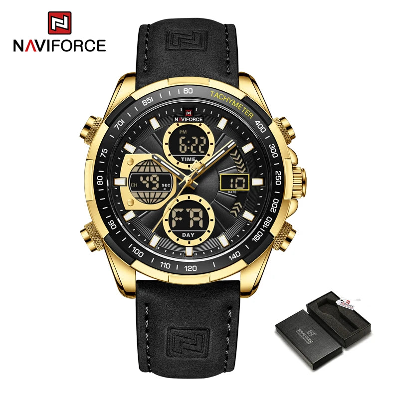 ZYREL NAVIFORCE - Commander Chronograph Military Sport Aesthetic with Executive Finish