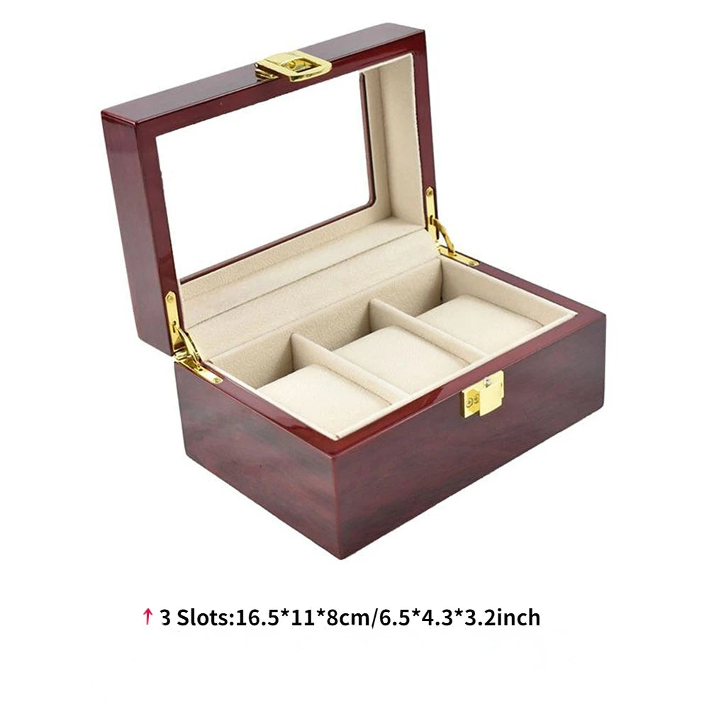 ZYREL - Oakstone Watch Organizer box unisex 1/2/3/5/6/10/12 for lovers of collecting time
