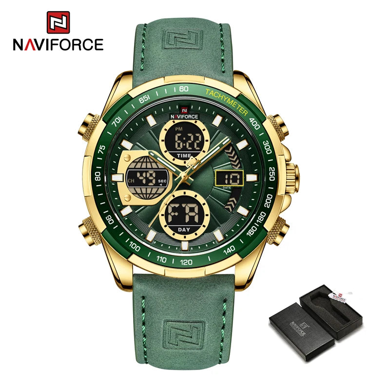 ZYREL NAVIFORCE - Commander Chronograph Military Sport Aesthetic with Executive Finish