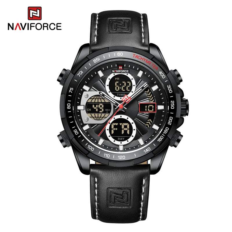 ZYREL NAVIFORCE - Commander Chronograph Military Sport Aesthetic with Executive Finish
