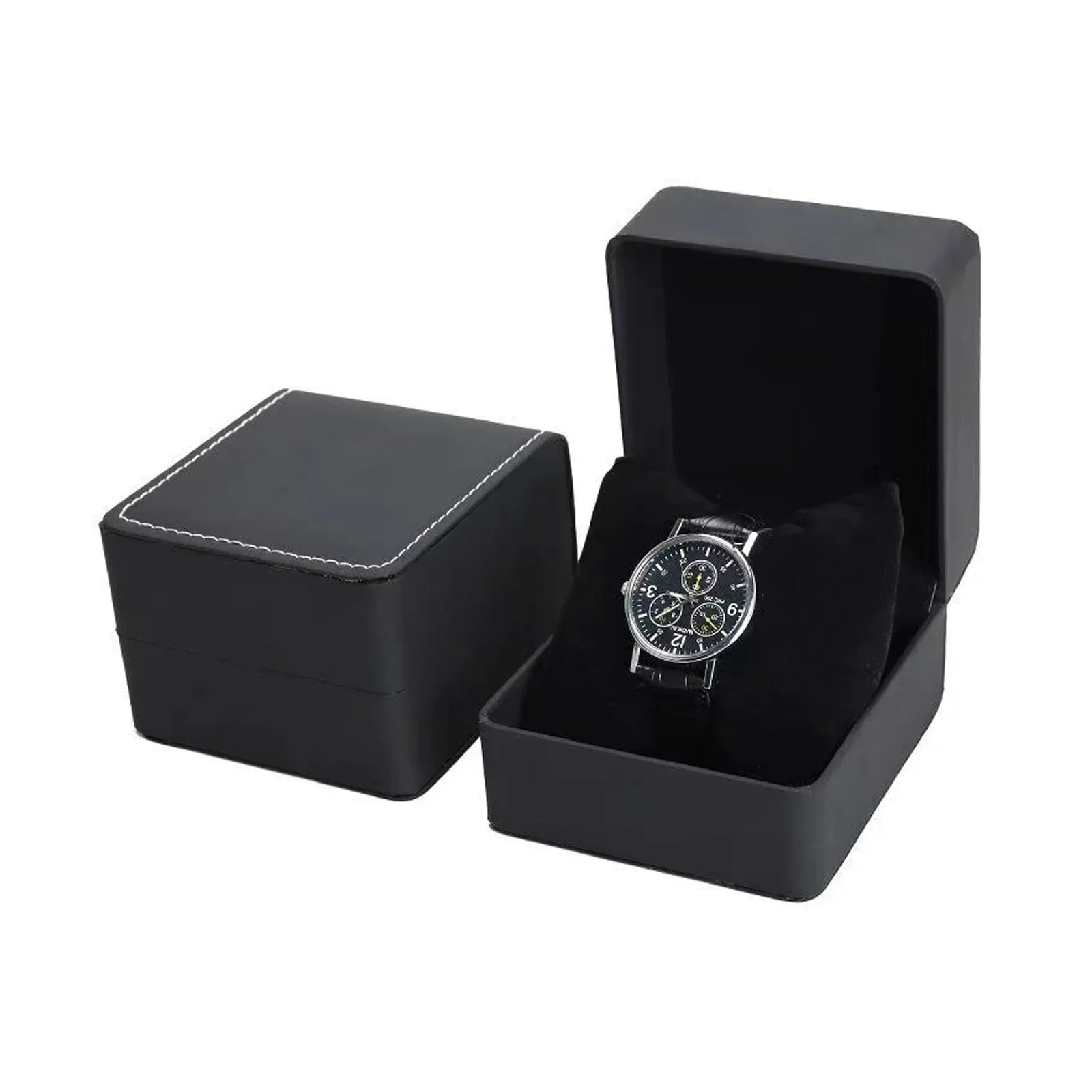 ZYREL - Premium Leather Watch Display Box PU