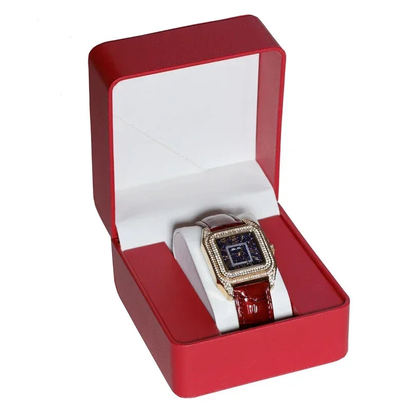 ZYREL - Premium Leather Watch Display Box PU