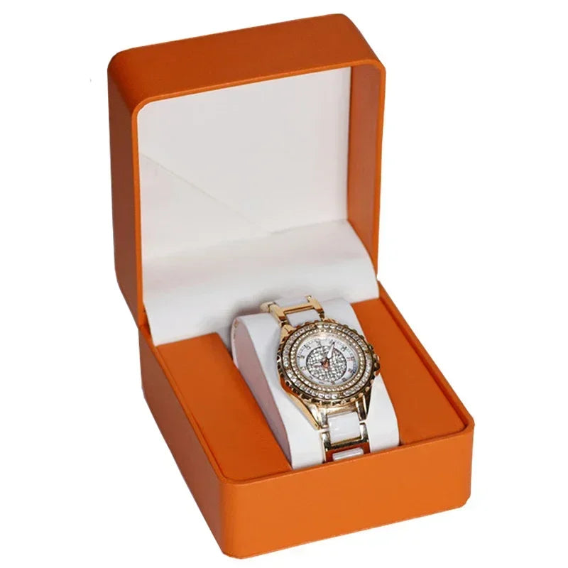 ZYREL - Premium Leather Watch Display Box PU