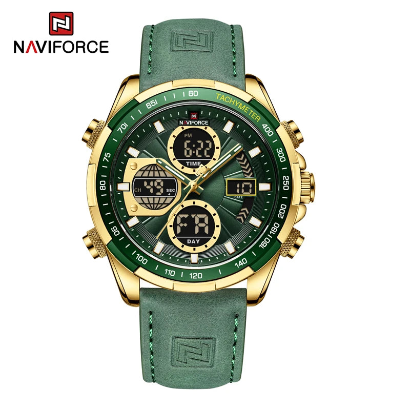 ZYREL NAVIFORCE - Commander Chronograph Military Sport Aesthetic with Executive Finish