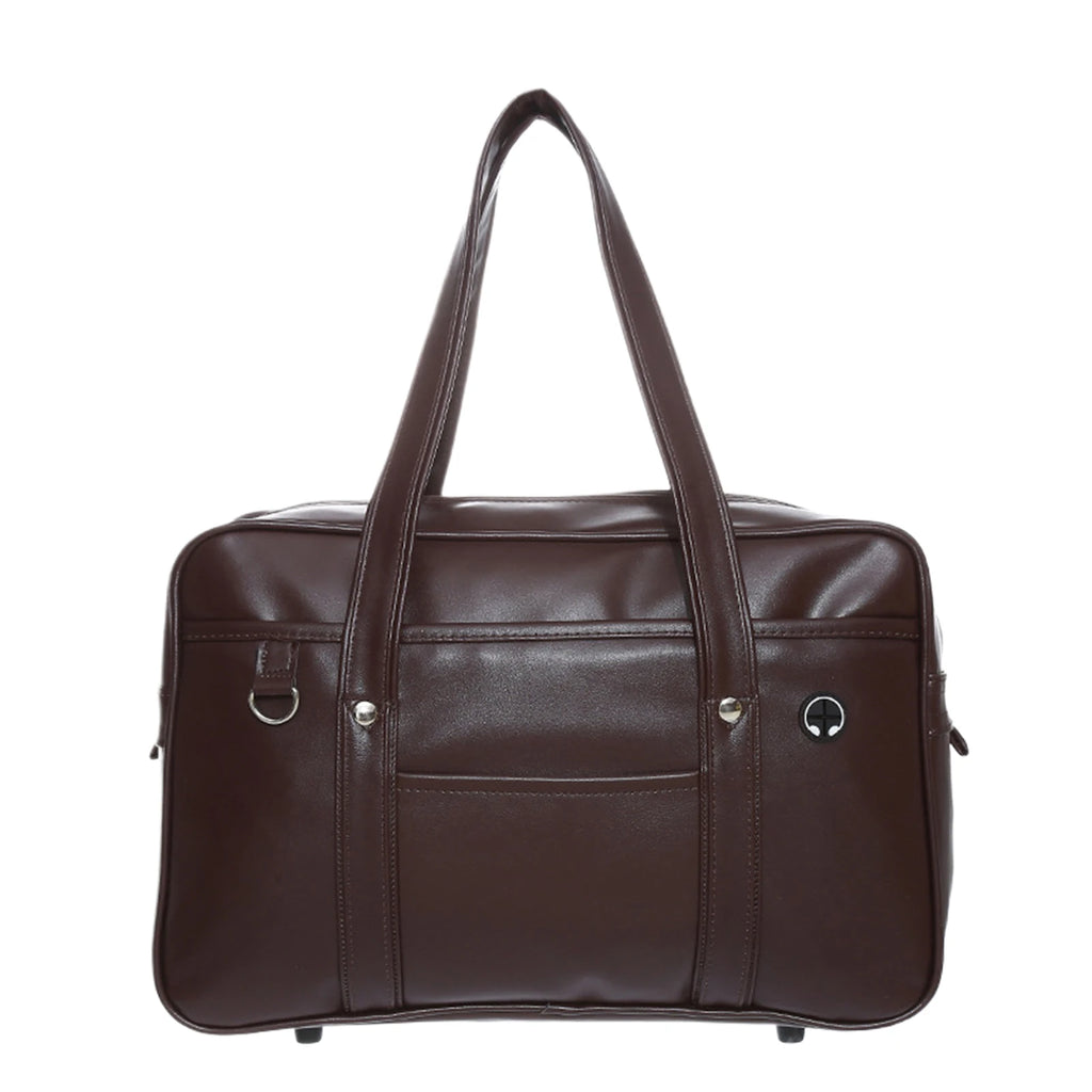 ZYREL - women's student leather bag