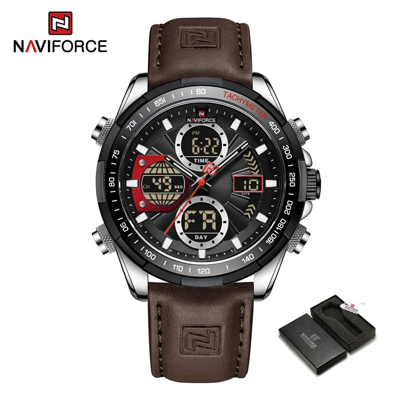 ZYREL NAVIFORCE - Commander Chronograph Military Sport Aesthetic with Executive Finish