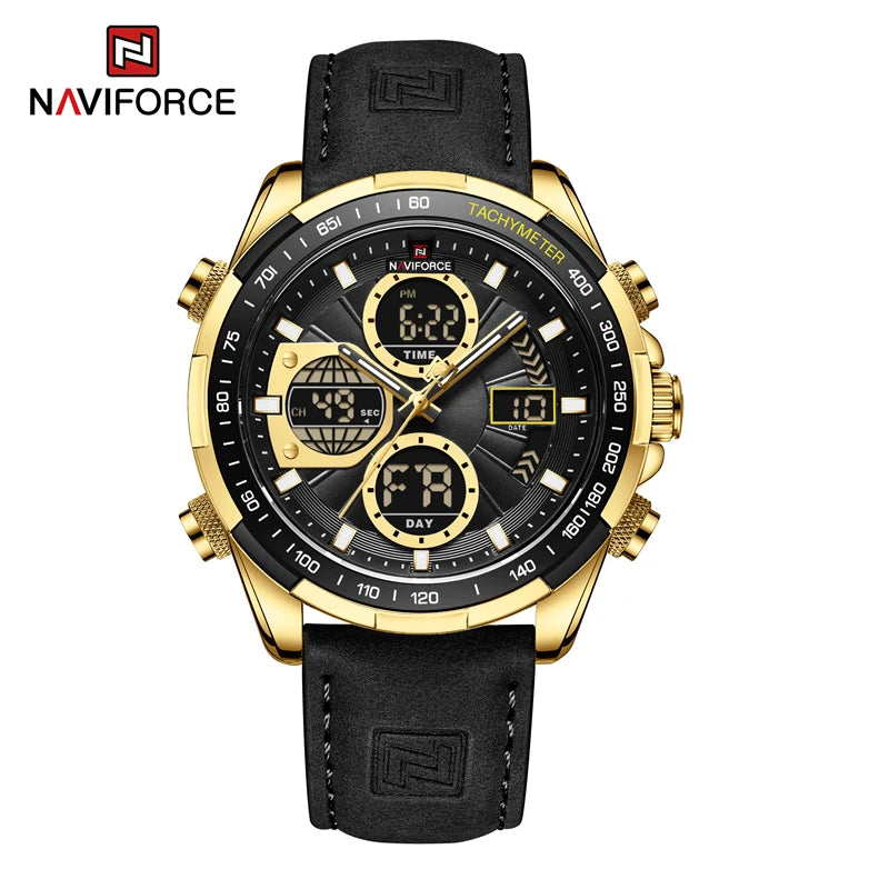 ZYREL NAVIFORCE - Commander Chronograph Military Sport Aesthetic with Executive Finish