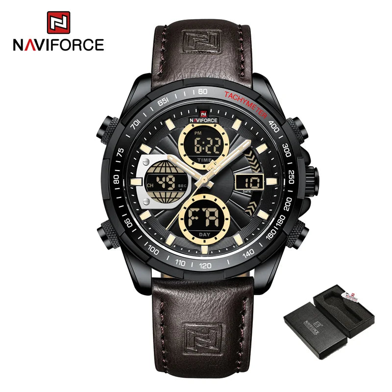ZYREL NAVIFORCE - Commander Chronograph Military Sport Aesthetic with Executive Finish