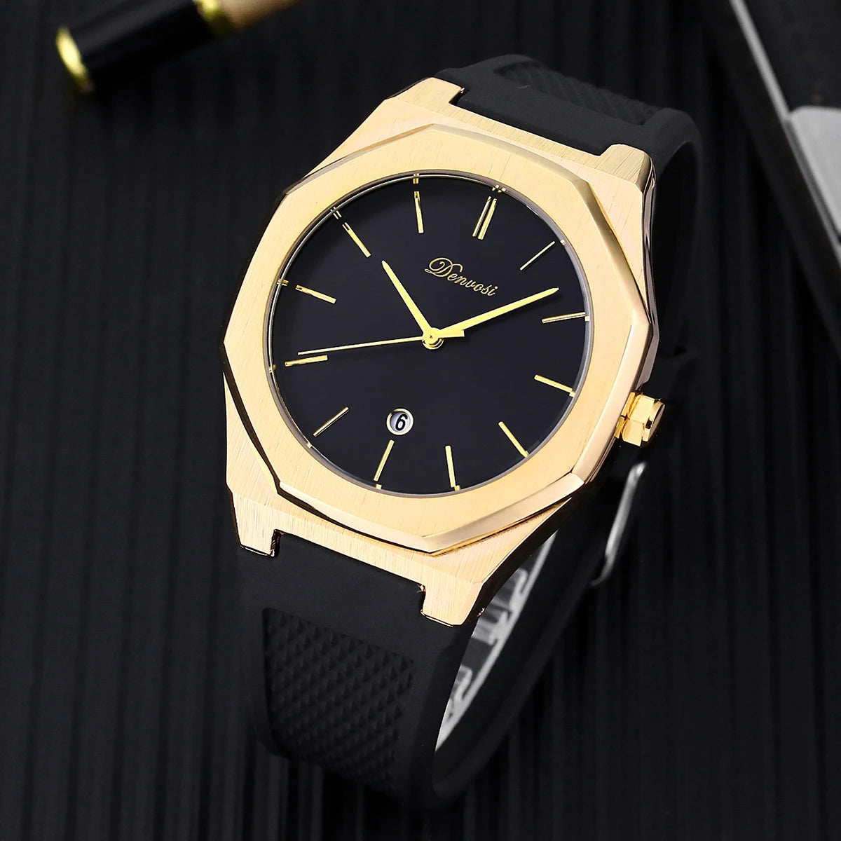 Stride Quartz: Waterproof Casual Watch for Men