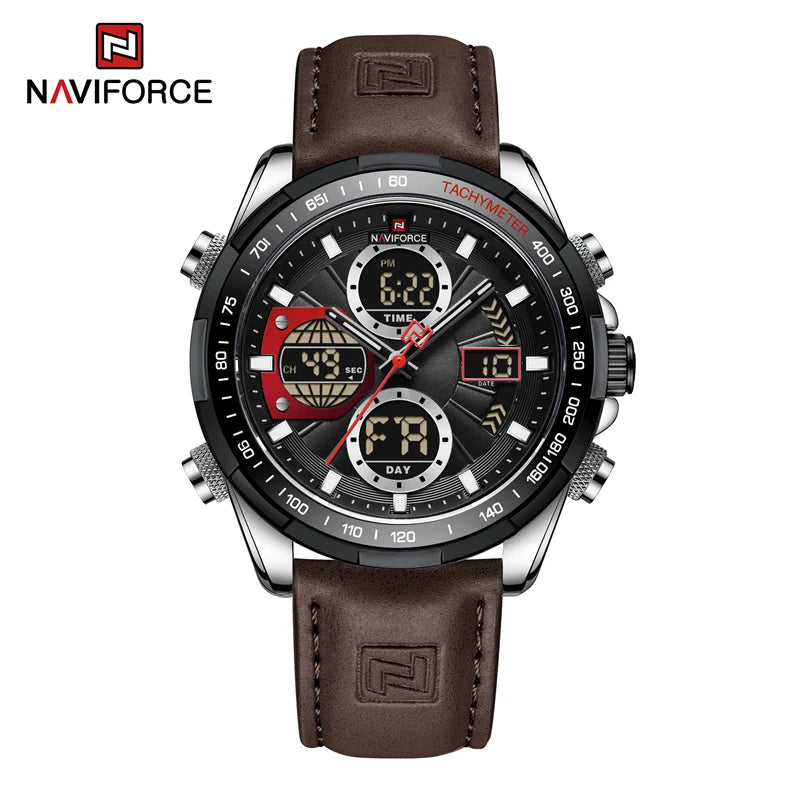 ZYREL NAVIFORCE - Commander Chronograph Military Sport Aesthetic with Executive Finish