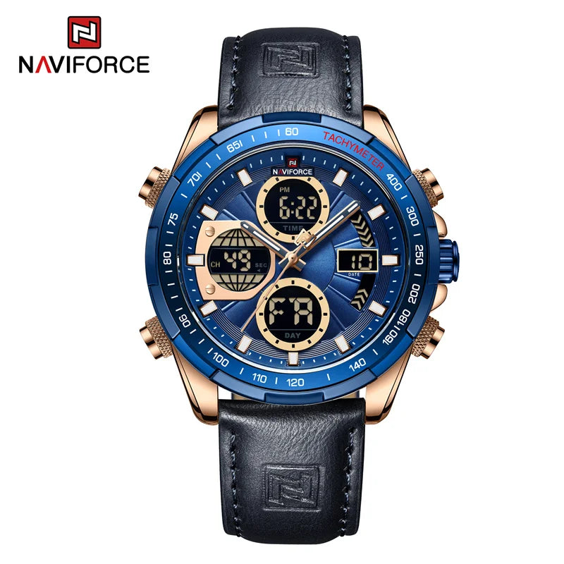 ZYREL NAVIFORCE - Commander Chronograph Military Sport Aesthetic with Executive Finish