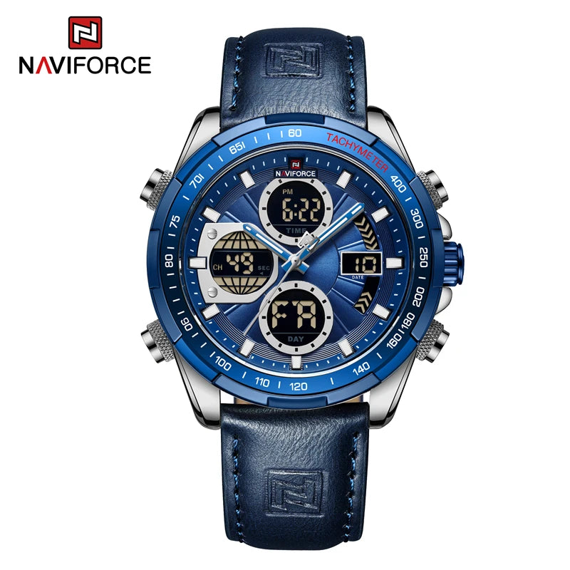 ZYREL NAVIFORCE - Commander Chronograph Military Sport Aesthetic with Executive Finish