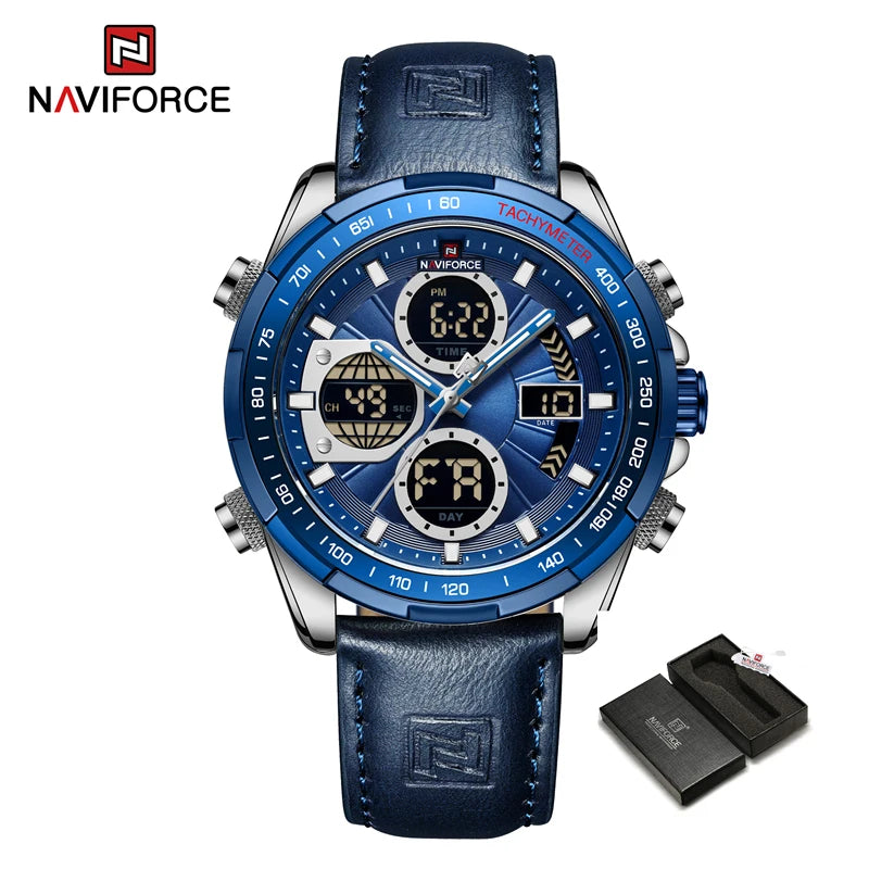 ZYREL NAVIFORCE - Commander Chronograph Military Sport Aesthetic with Executive Finish