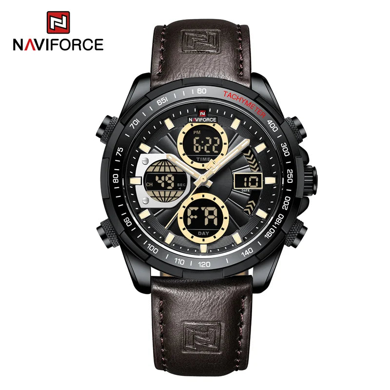 ZYREL NAVIFORCE - Commander Chronograph Military Sport Aesthetic with Executive Finish