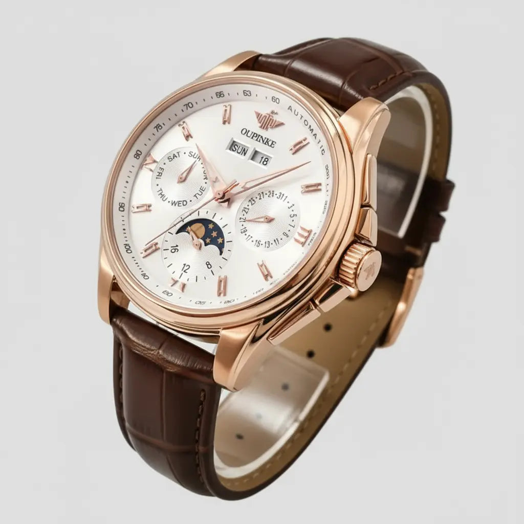ZYREL OUPINKE - men's watch Waterproof Sapphire Mirror Luxury automatic